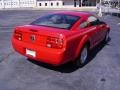 2008 Torch Red Ford Mustang V6 Deluxe Coupe  photo #4