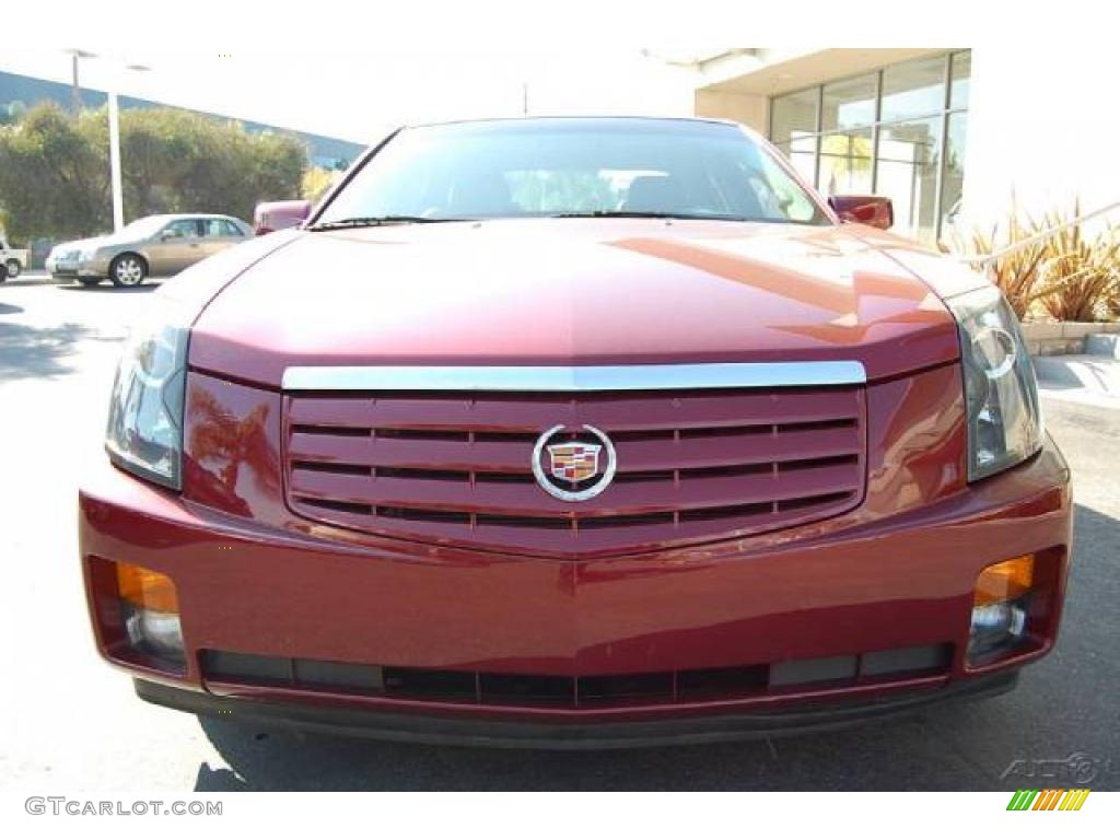 2007 CTS Sedan - Infrared / Ebony photo #38