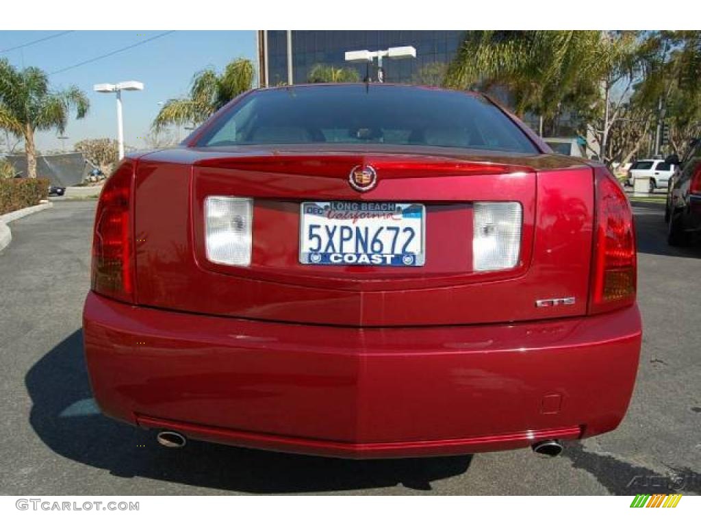 2007 CTS Sedan - Infrared / Ebony photo #41
