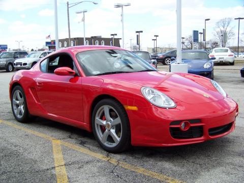 2008 Cayman S - Guards Red / Black photo #18