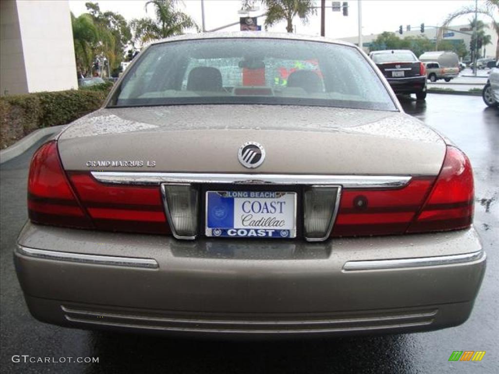 2004 Grand Marquis LS - Arizona Beige Metallic / Medium Parchment photo #8