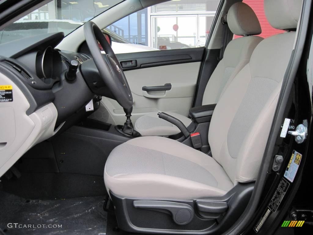 2010 Forte LX - Ebony Black / Stone photo #7