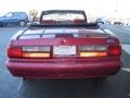 1993 Electric Red Metallic Ford Mustang LX Convertible  photo #6