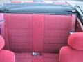 1993 Electric Red Metallic Ford Mustang LX Convertible  photo #9