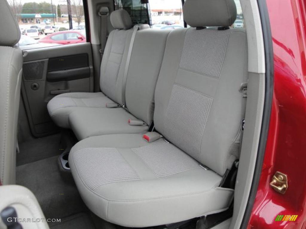 2007 Ram 3500 SLT Quad Cab 4x4 Dually - Inferno Red Crystal Pearl / Medium Slate Gray photo #19