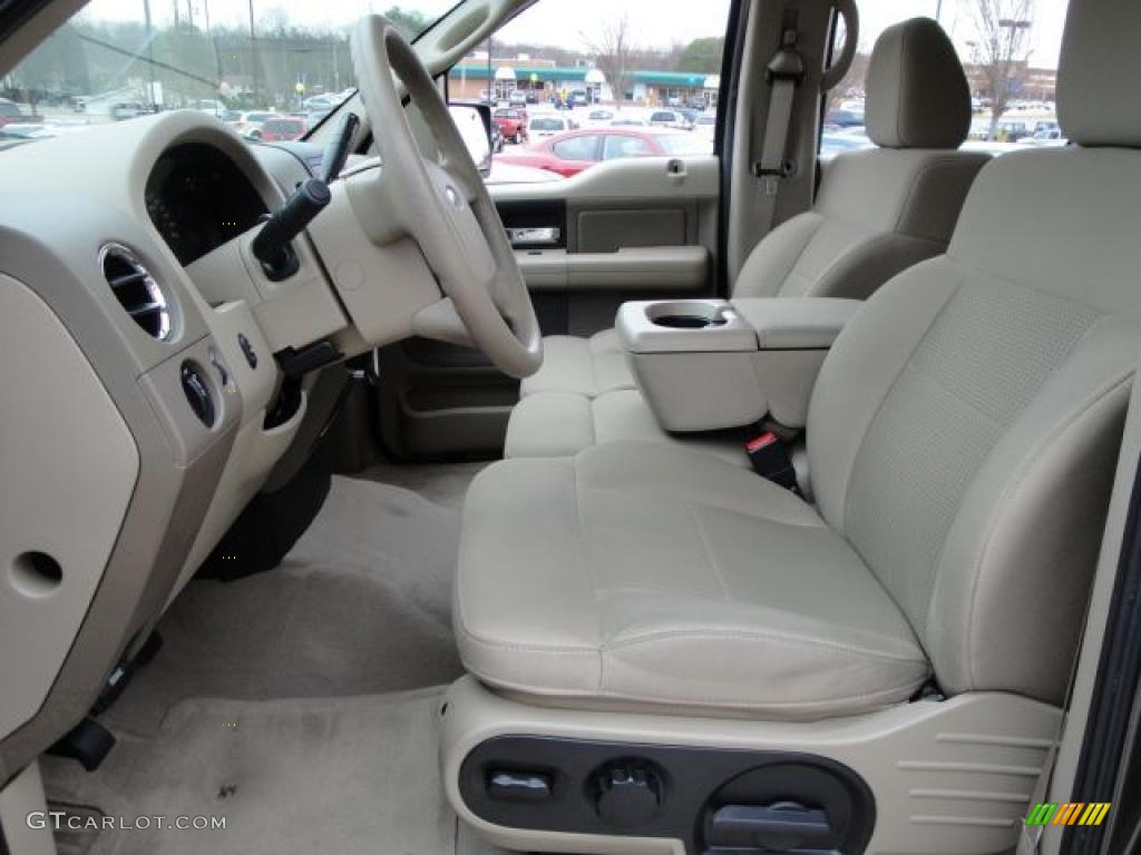 2007 F150 XLT SuperCrew 4x4 - Dark Stone Metallic / Tan photo #13