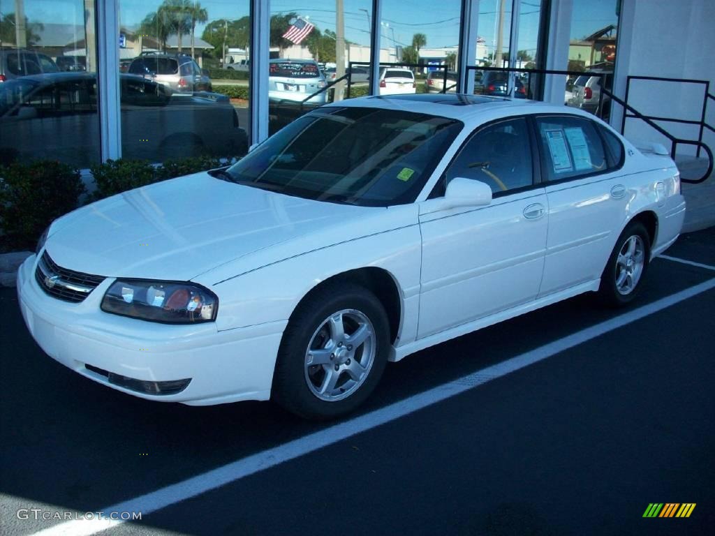 White Chevrolet Impala