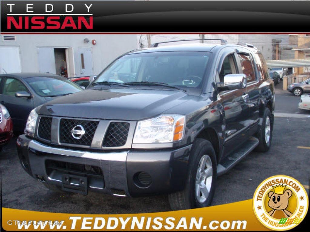 Smoke Gray Nissan Armada