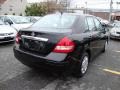 2009 Super Black Nissan Versa 1.8 S Sedan  photo #6