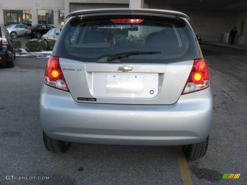 2006 Aveo LT Hatchback - Cosmic Silver / Charcoal photo #5