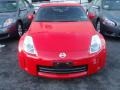 2008 Nogaro Red Nissan 350Z Coupe  photo #2