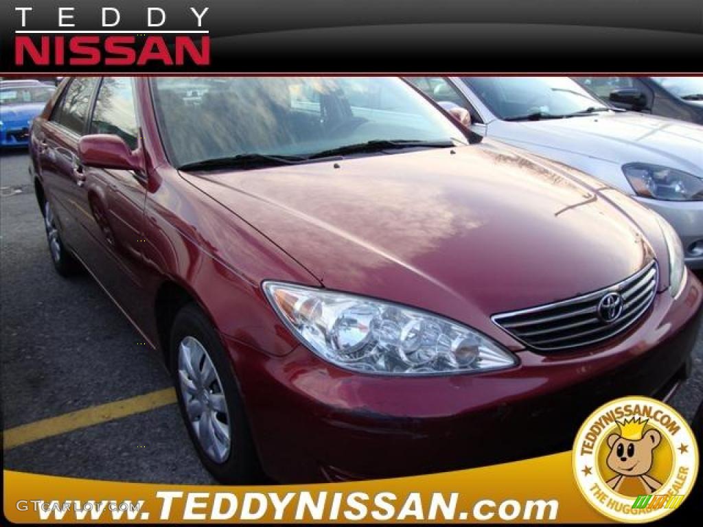 2006 Camry LE - Salsa Red Pearl / Taupe photo #1