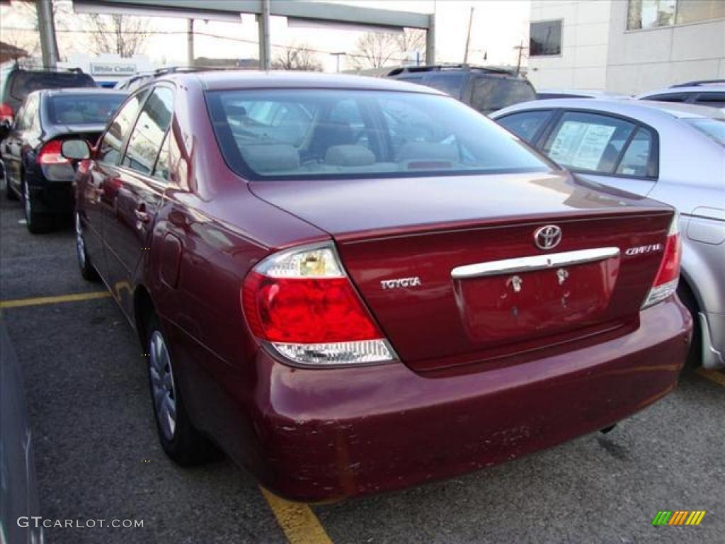 2006 Camry LE - Salsa Red Pearl / Taupe photo #12