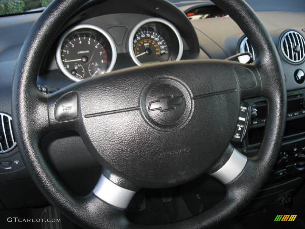 2006 Aveo LT Hatchback - Cosmic Silver / Charcoal photo #12
