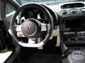 Black/White 2009 Lamborghini Gallardo LP560-4 Coupe Steering Wheel