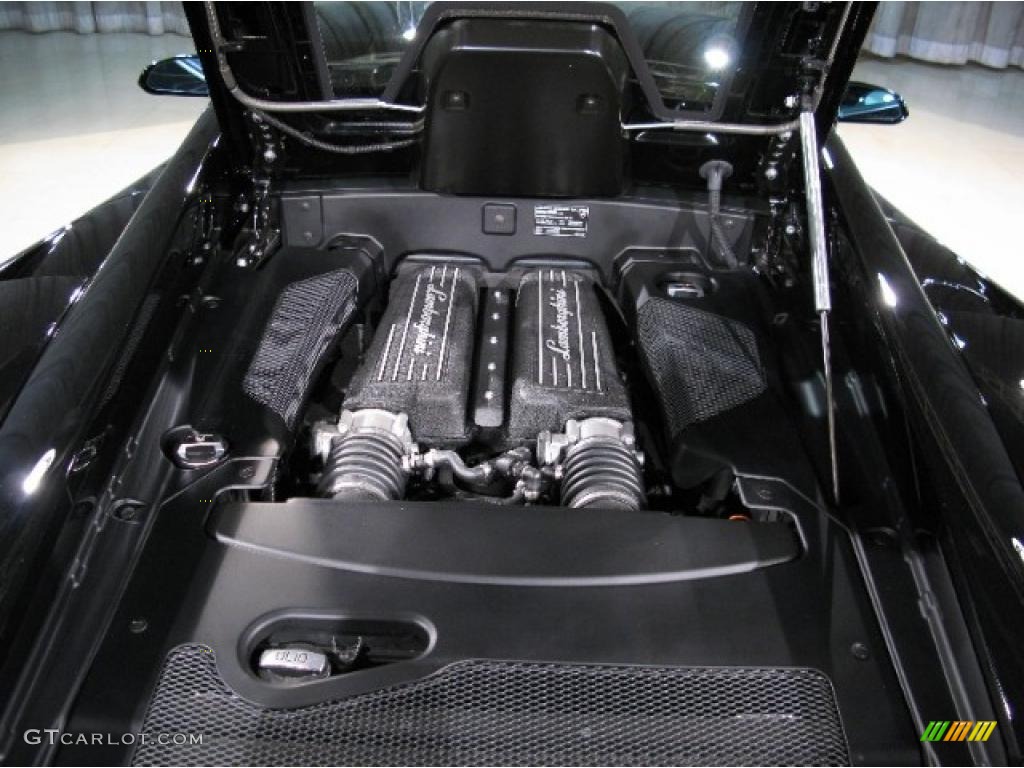 2009 Lamborghini Gallardo LP560-4 Coupe 5.2 Liter DOHC 40-Valve VVT V10 Engine Photo #25464826