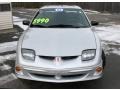 2002 Ultra Silver Metallic Pontiac Sunfire SE Coupe  photo #2