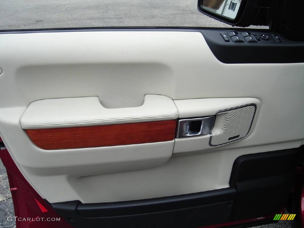 2008 Range Rover V8 HSE - Rimini Red Metallic / Ivory photo #23