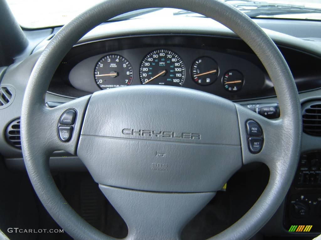 1997 Cirrus LX - Bright Platinum Metallic / Dark Gray photo #16