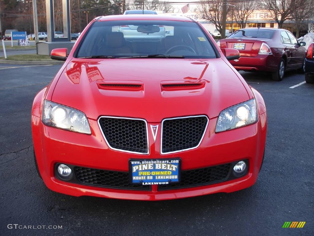 2009 G8 GT - Liquid Red / Onyx/Red photo #2