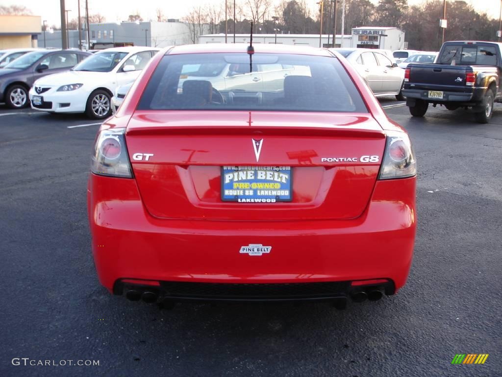 2009 G8 GT - Liquid Red / Onyx/Red photo #5