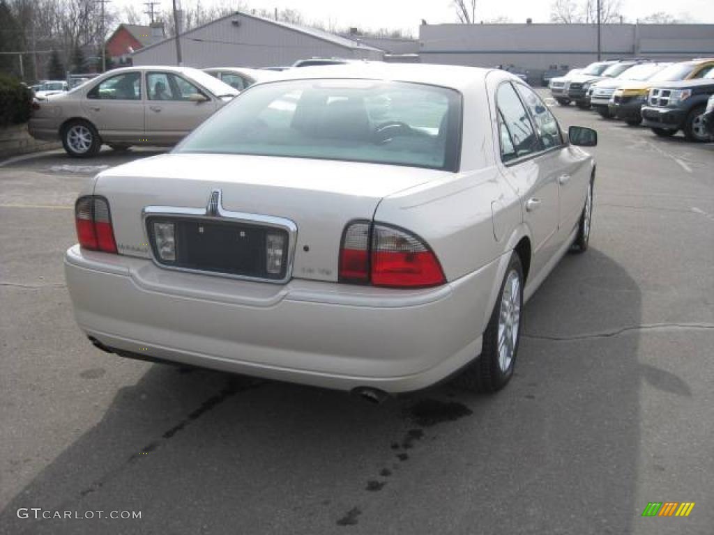 2003 LS V8 - Ivory Parchment Metallic / Espresso/Medium Light Stone photo #4