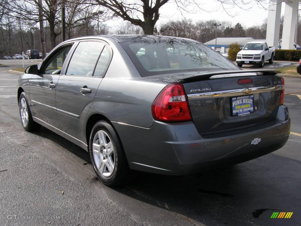 2006 Malibu LT V6 Sedan - Silverstone Metallic / Titanium Gray photo #4