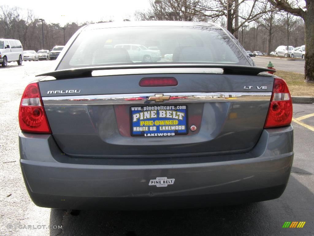 2006 Malibu LT V6 Sedan - Silverstone Metallic / Titanium Gray photo #5