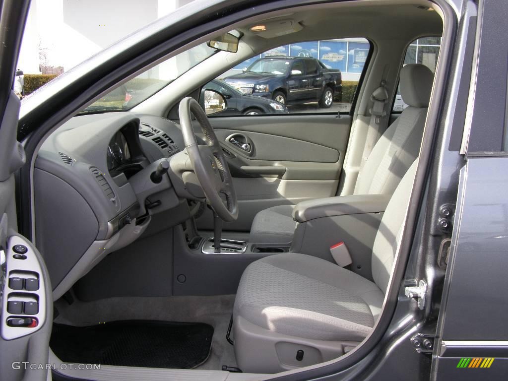 2006 Malibu LT V6 Sedan - Silverstone Metallic / Titanium Gray photo #9