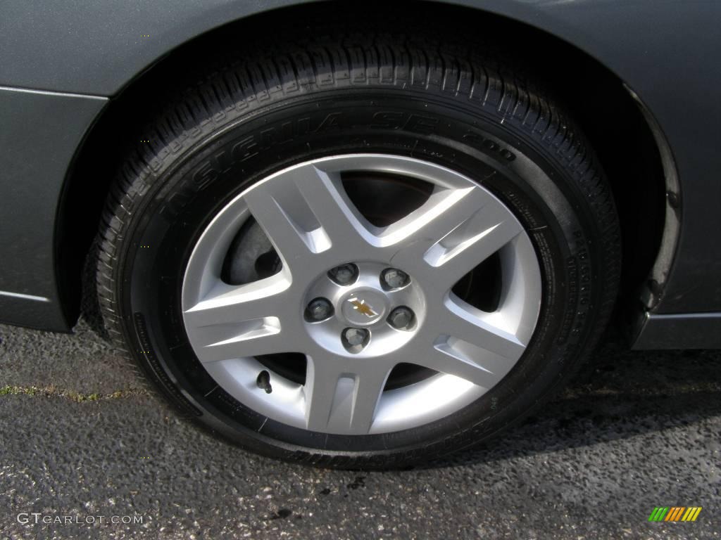 2006 Malibu LT V6 Sedan - Silverstone Metallic / Titanium Gray photo #14