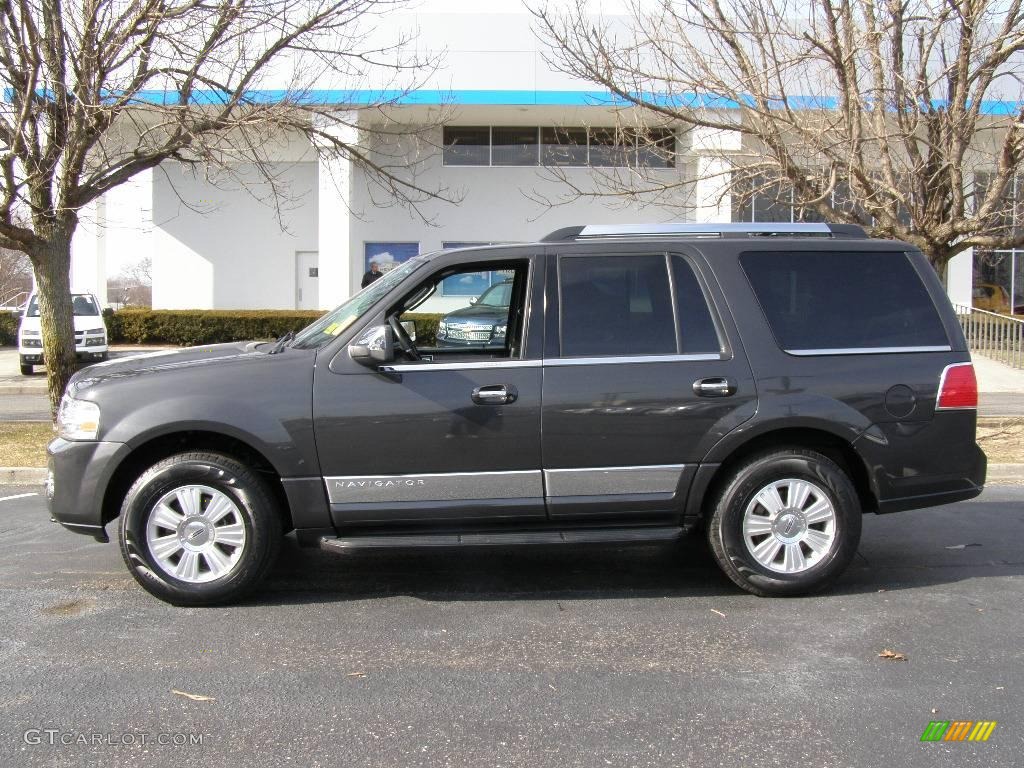 2007 Navigator Luxury 4x4 - Alloy Metallic / Charcoal photo #3