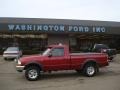 1999 Toreador Red Metallic Ford Ranger XLT Regular Cab 4x4  photo #1