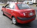 Sunset Orange - Rio LX Sedan Photo No. 4