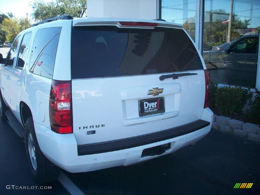 2007 Tahoe LT - Summit White / Light Cashmere/Ebony photo #3
