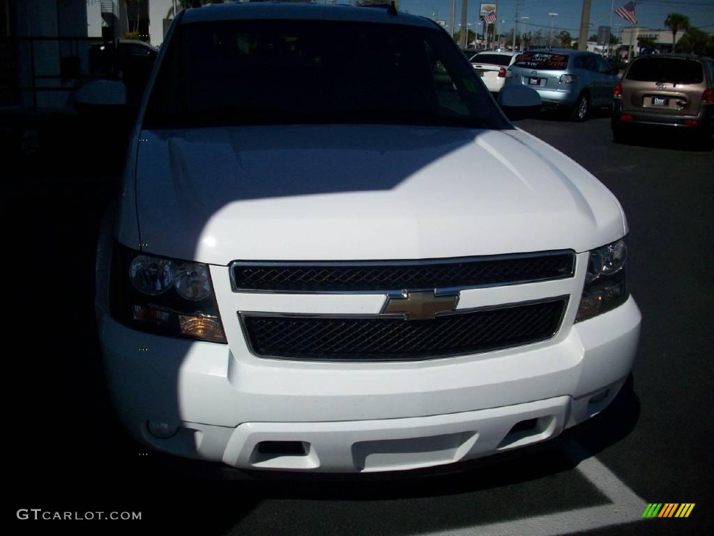 2007 Tahoe LT - Summit White / Light Cashmere/Ebony photo #5