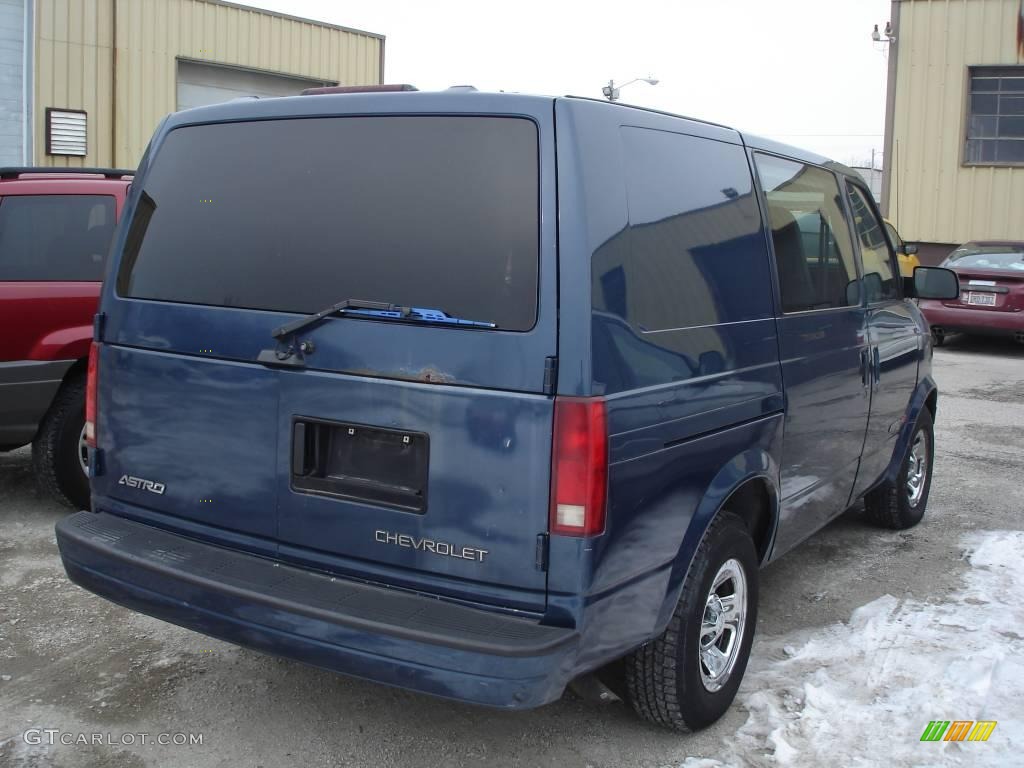 1999 Astro Cargo Van - Medium Cadet Blue Metallic / Blue photo #5