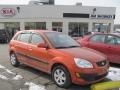 Sunset Orange - Rio Rio5 LX Hatchback Photo No. 1