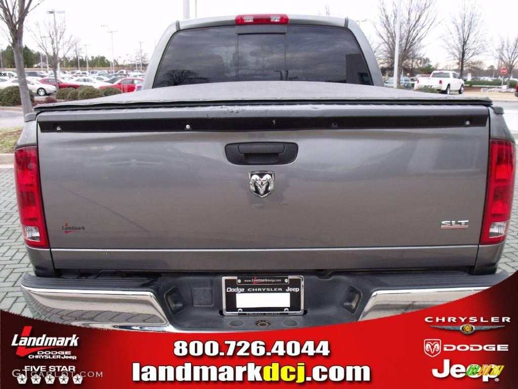 2005 Ram 1500 SLT Quad Cab - Mineral Gray Metallic / Dark Slate Gray photo #4