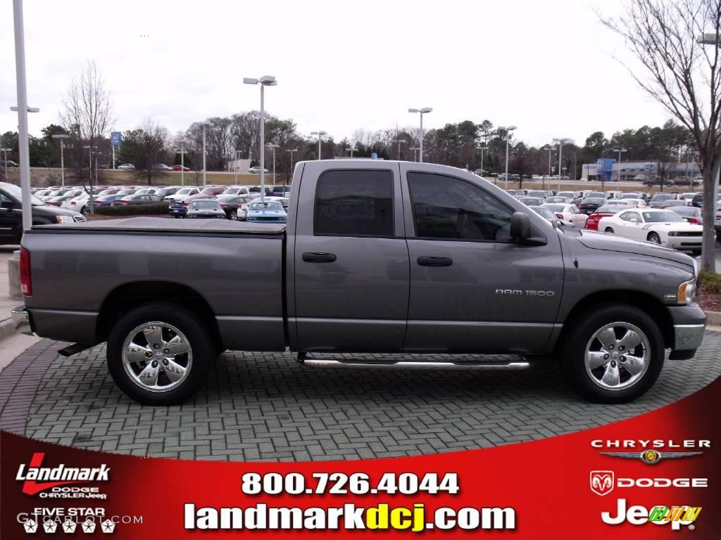 2005 Ram 1500 SLT Quad Cab - Mineral Gray Metallic / Dark Slate Gray photo #6