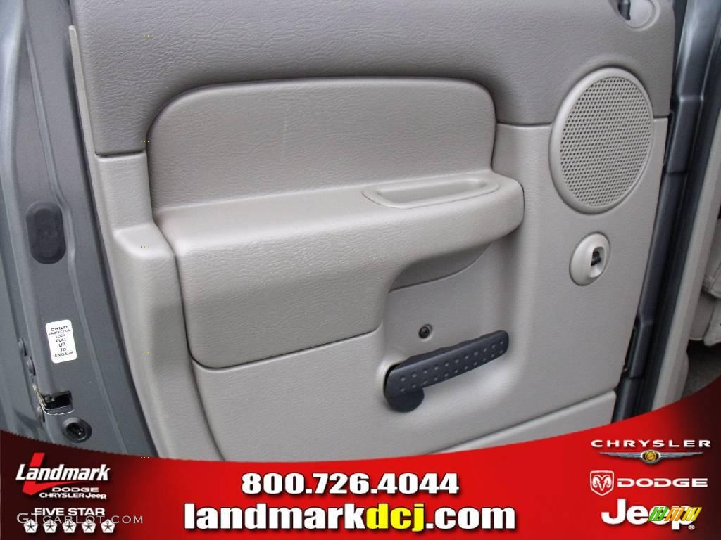 2005 Ram 1500 SLT Quad Cab - Mineral Gray Metallic / Dark Slate Gray photo #15