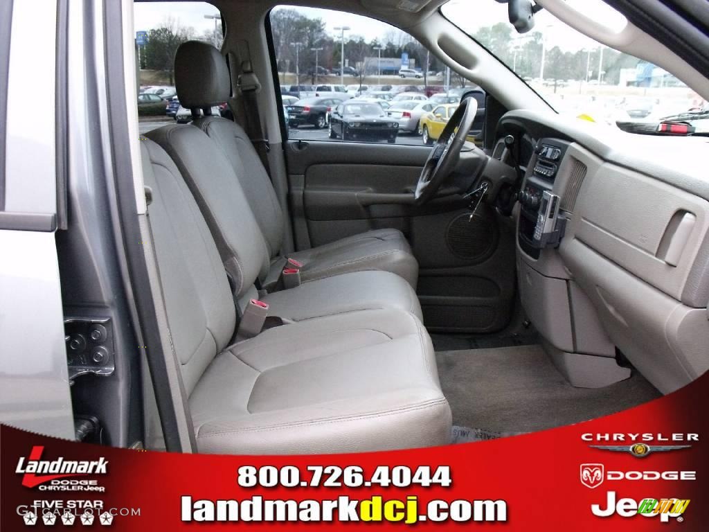 2005 Ram 1500 SLT Quad Cab - Mineral Gray Metallic / Dark Slate Gray photo #19
