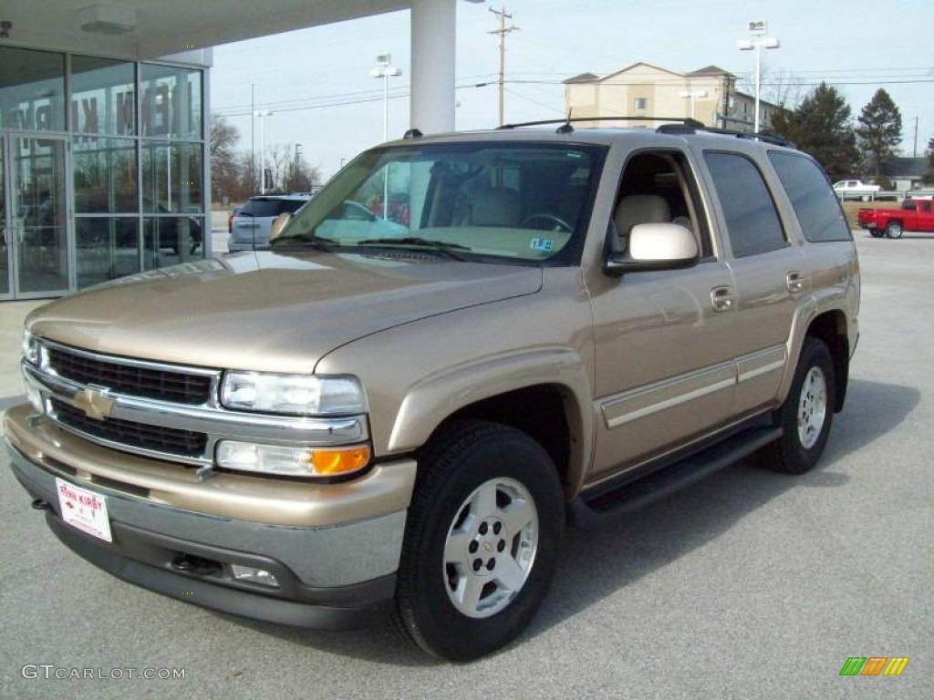 2005 Tahoe LT 4x4 - Sandstone Metallic / Tan/Neutral photo #12