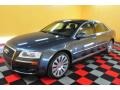 2007 Northern Blue Pearl Effect Audi A8 L 4.2 quattro  photo #3