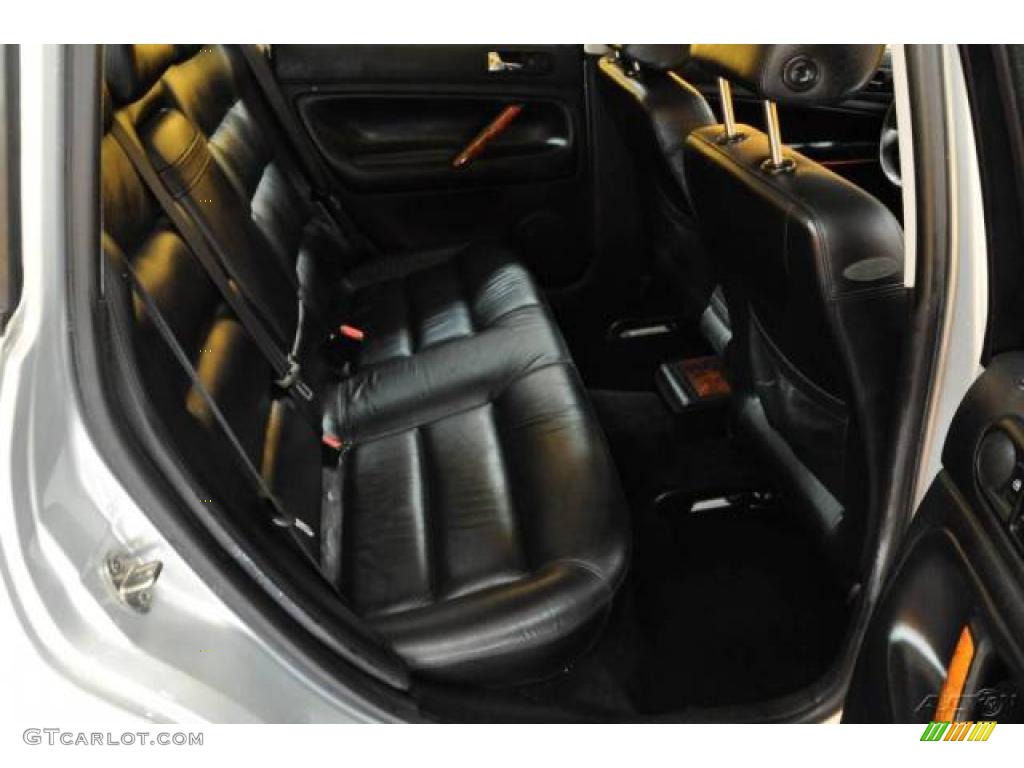 2000 Passat GLX V6 AWD Wagon - Satin Silver Metallic / Black photo #12
