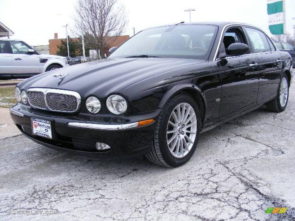 Ebony Black Jaguar XJ