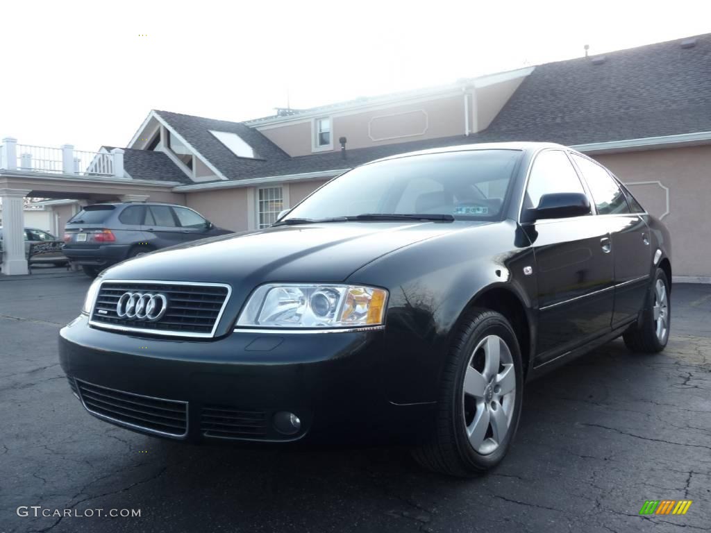 2002 A6 2.7T quattro Sedan - Goodwood Green Pearl / Beige photo #1