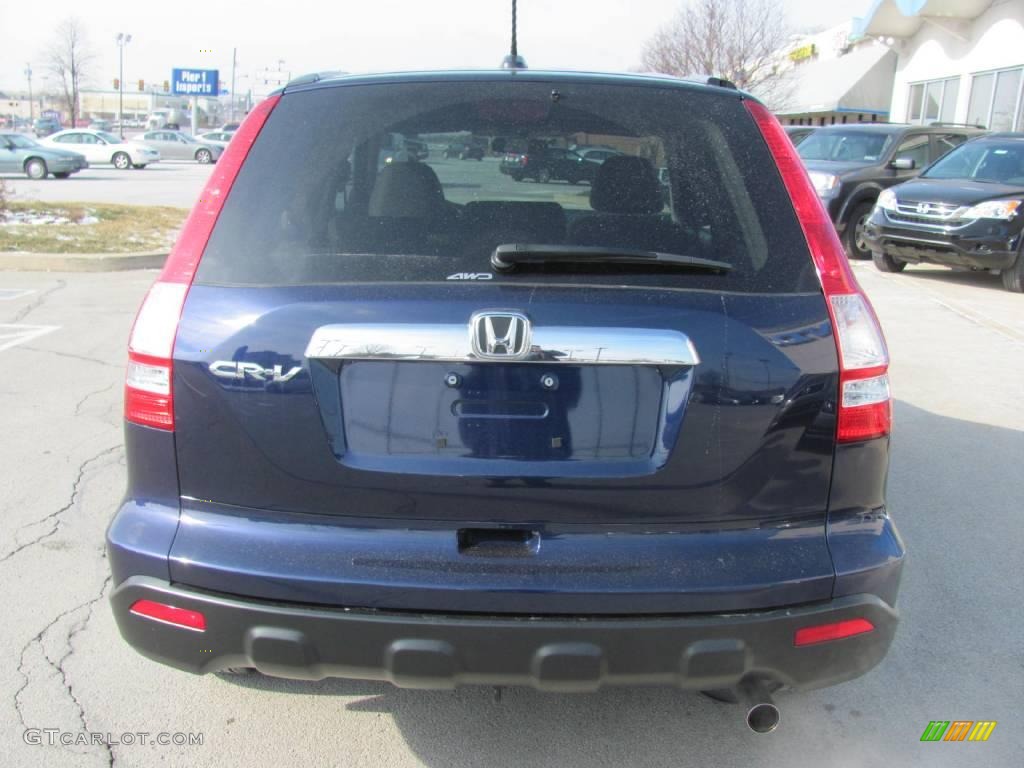 2008 CR-V EX-L 4WD - Royal Blue Pearl / Gray photo #5
