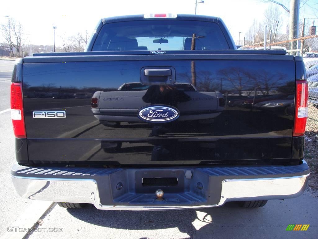 2004 F150 XLT SuperCrew 4x4 - Black / Dark Flint photo #5