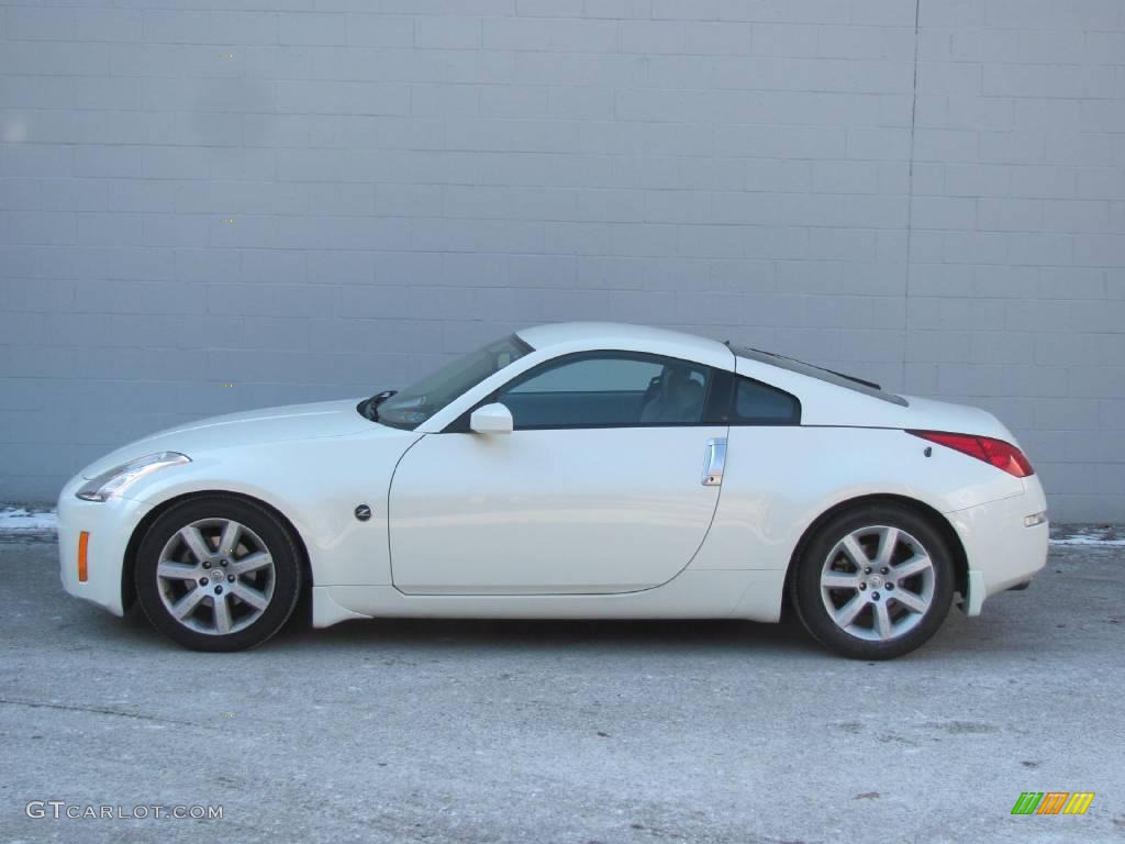 2004 350Z Touring Coupe - Pikes Peak White Pearl / Frost photo #2