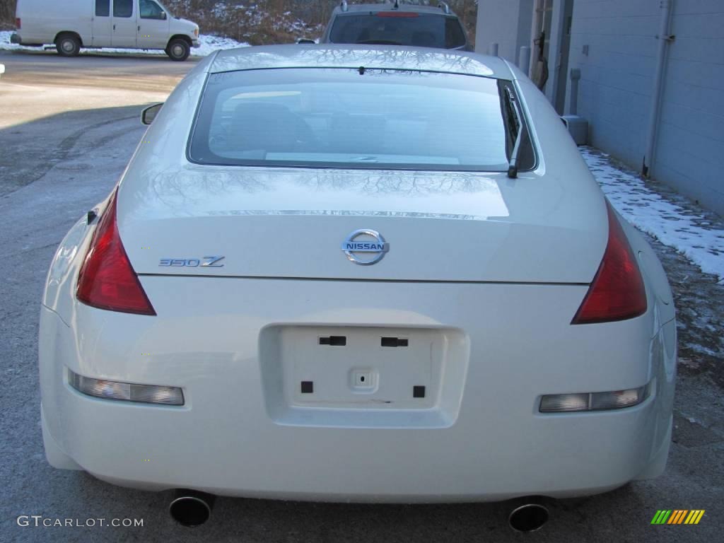 2004 350Z Touring Coupe - Pikes Peak White Pearl / Frost photo #4